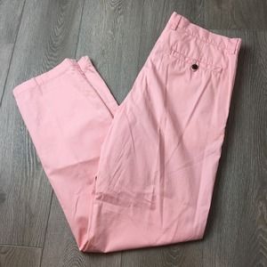 NWT Club Monaco Kennedy Classic Fit Chino Pants Lightweight Light Pink  33/32